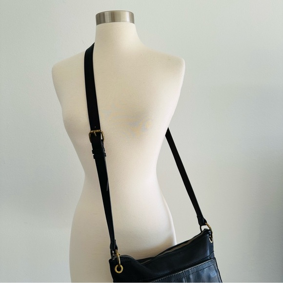 NEW American Leather Co. Black Leather Bag - Picture 4 of 7